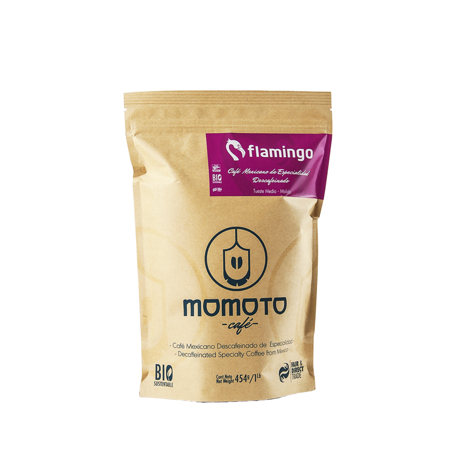 Bolsa de café Momoto Flamingo